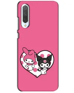 Чохол для Xiaomi CC9 з картинкою «Kuromi та My Melody»
