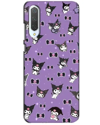 Чохол для Xiaomi CC9 з картинкою «Kuromi — патерн»