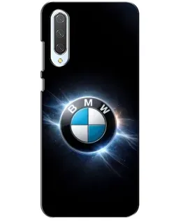 Чохол для Xiaomi CC9 з картинкою «BMW — неонове сяйво»