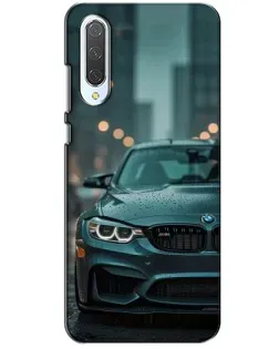 Чохол для Xiaomi CC9 з картинкою «BMW у вогнях міста»