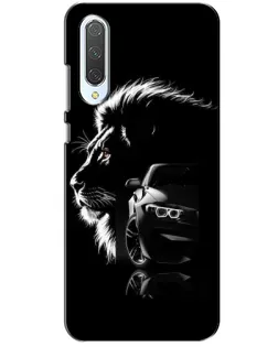 Чохол для Xiaomi CC9 з картинкою «BMW та лев»