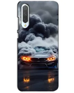 Чохол для Xiaomi CC9 з картинкою «BMW у диму»