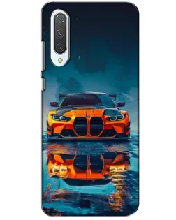 Чехол для Xiaomi CC9 с картинкой «BMW — золотая эмблема»