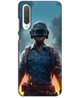 Чехол для Xiaomi CC9 с картинкой «PUBG — реалистичный герой»