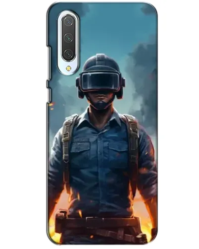 Чехол для Xiaomi CC9 с картинкой «PUBG — реалистичный герой»