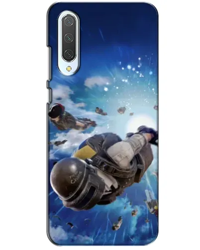 Чехол для Xiaomi CC9 с картинкой «Десант PUBG — прыжок»