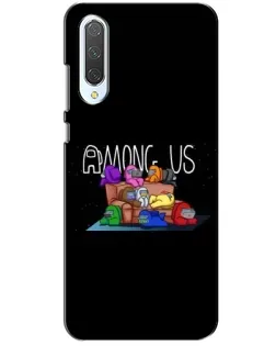 Чохол для Xiaomi CC9 з картинкою «Логотип Among Us»