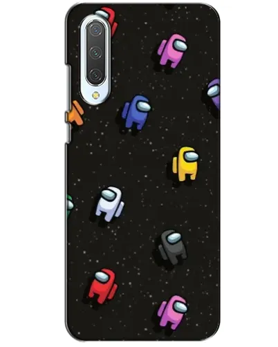 Чехол для Xiaomi CC9 с картинкой «Космический паттерн Among Us»