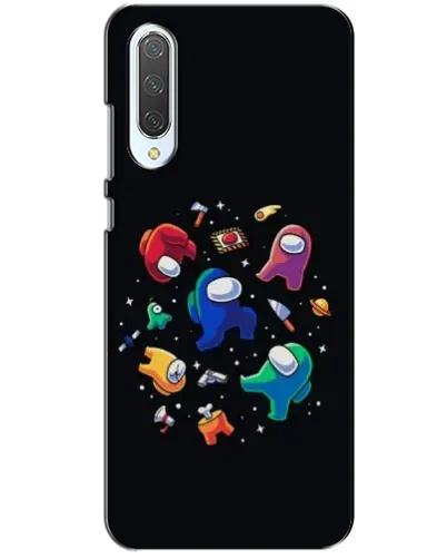 Чехол для Xiaomi CC9 с картинкой «Among Us космос»