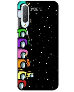 Чехол для Xiaomi CC9 с картинкой «Команда Among Us»