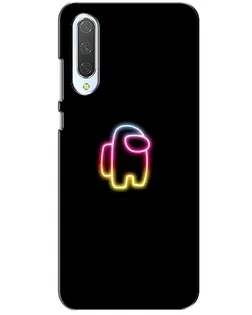 Чехол для Xiaomi CC9 с картинкой «Among Us градиент»