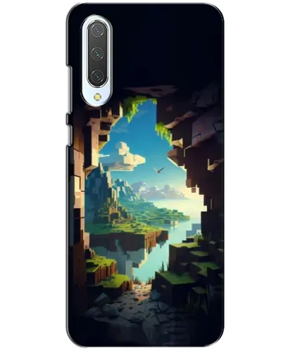 Чехол для Xiaomi CC9 с картинкой «Вид из пещеры»
