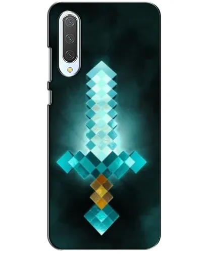 Чехол для Xiaomi CC9 с картинкой «Алмазный меч неон»