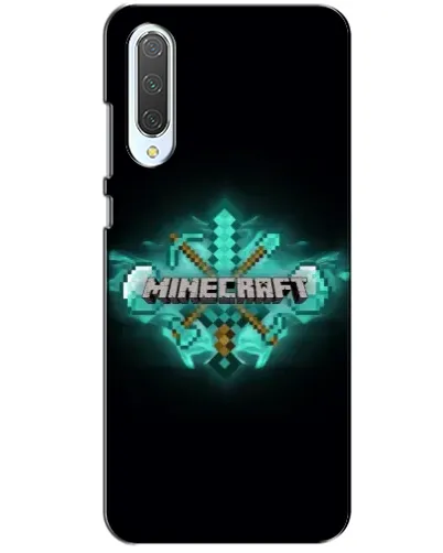 Чехол для Xiaomi CC9 с картинкой «Minecraft Diamond лого»