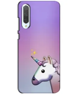 Чехол для Xiaomi CC9 с картинкой «Единорог градиент»