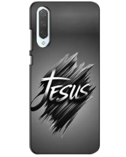 Чехол для Xiaomi CC9 с картинкой «Надпись Jesus Graffiti»