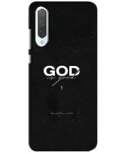 Чехол для Xiaomi CC9 с картинкой «GOD — Бог над всем»