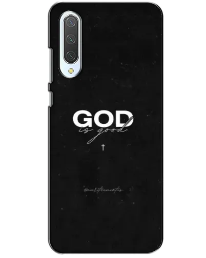 Чехол для Xiaomi CC9 с картинкой «GOD — Бог над всем»