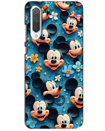 Чохол для Xiaomi CC9 з картинкою «Паттерн Міккі та Мінні»