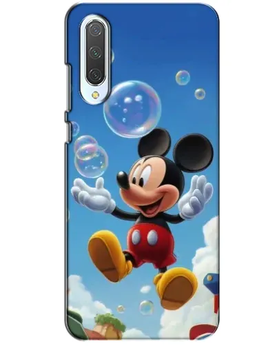 Чохол для Xiaomi CC9 з картинкою «Mickey та мильні бульбашки»