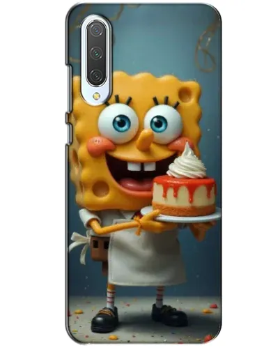 Чехол для Xiaomi CC9 с картинкой «Повар Спанч Боб»