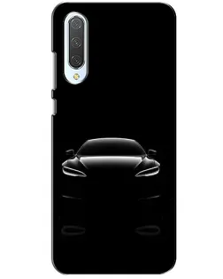 Чехол для Xiaomi CC9 с картинкой «Силуэт Tesla Night»