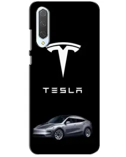 Чехол для Xiaomi CC9 с картинкой «Tesla Model Y»