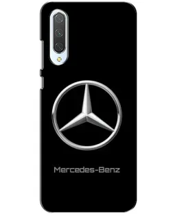 Чехол для Xiaomi CC9 с картинкой «Mercedes Silver Logo»