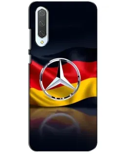 Чехол для Xiaomi CC9 с картинкой «Mercedes — флаг Германии»