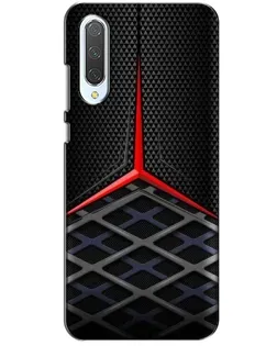 Чехол для Xiaomi CC9 с картинкой «Mercedes Carbon Grid»