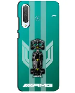 Чехол для Xiaomi CC9 с картинкой «Mercedes AMG Petronas»