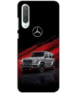Чехол для Xiaomi CC9 с картинкой «Mercedes G-Class красный»