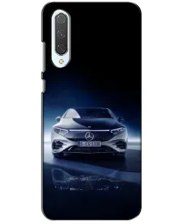 Чехол для Xiaomi CC9 с картинкой «Ночной Mercedes EQ»