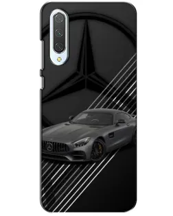 Чехол для Xiaomi CC9 с картинкой «Mercedes AMG — графика»