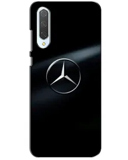 Чехол для Xiaomi CC9 с картинкой «Mercedes на металле»