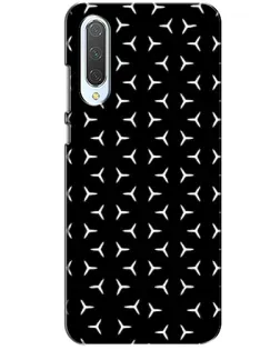 Чехол для Xiaomi CC9 с картинкой «Mercedes паттерн звезд»