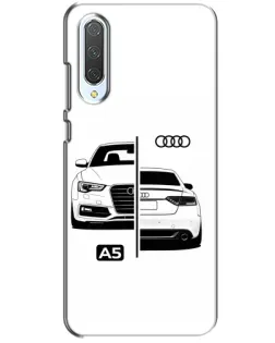 Чохол для Xiaomi CC9 з картинкою «Audi — контрастний дизайн»