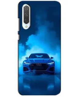 Чохол для Xiaomi CC9 з картинкою «Audi — блакитна енергія»