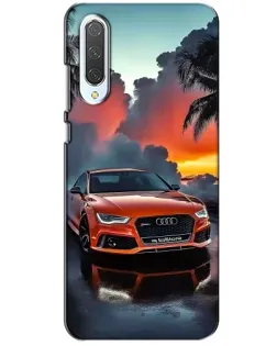 Чохол для Xiaomi CC9 з картинкою «Audi — захід сонця»