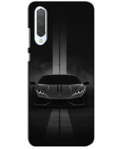 Чехол для Xiaomi CC9 с картинкой «Lamborghini симметрия дорог»