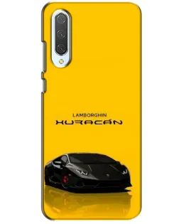 Чехол для Xiaomi CC9 с картинкой «Lamborghini Huracan черный»