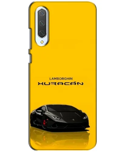Чехол для Xiaomi CC9 с картинкой «Lamborghini Huracan черный»