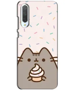 Чехол для Xiaomi CC9 с картинкой «Пушин с кексом»
