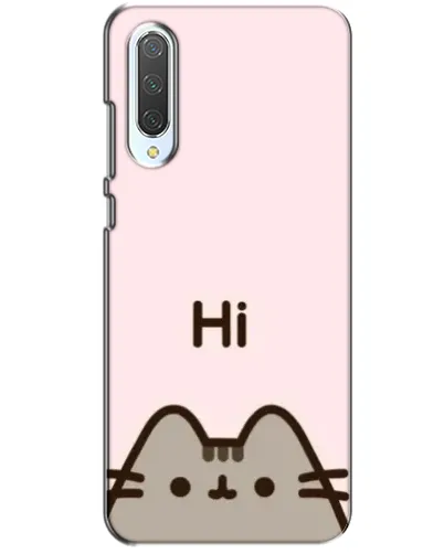 Чехол для Xiaomi CC9 с картинкой «Пушин говорит Hi»
