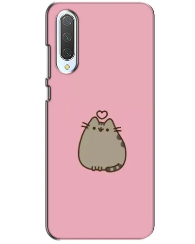 Чехол для Xiaomi CC9 с картинкой «Pusheen сердце»