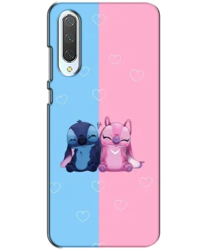 Чехол для Xiaomi CC9 с картинкой «Stitch и Angel Love» Чехол для Xiaomi CC9 с картинкой «Stitch и Angel Love»