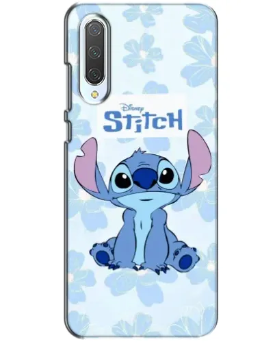 Чехол для Xiaomi CC9 с картинкой «Stitch среди цветов» Чехол для Xiaomi CC9 с картинкой «Stitch среди цветов»