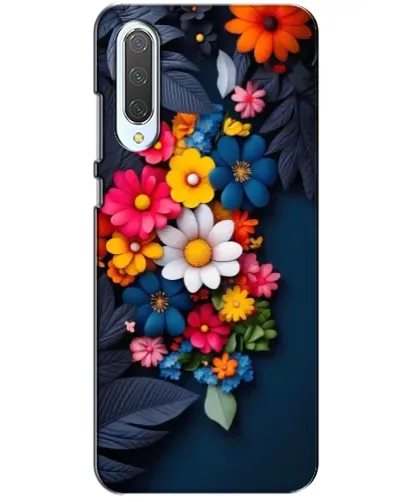 Чехол для Xiaomi CC9 с картинкой «Цветочная феерия»