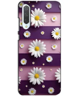 Чехол для Xiaomi CC9 с картинкой «Ромашки на фиолетовом» Чехол для Xiaomi CC9 с картинкой «Ромашки на фиолетовом»