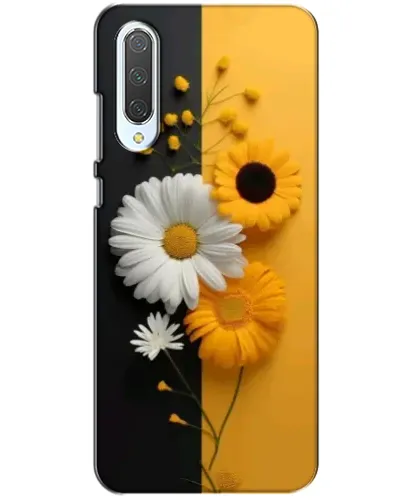 Чехол для Xiaomi CC9 с картинкой «Подсолнух и ромашка»
